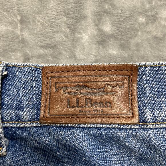 Vintage LL Bean Standard Fit Jeans Men’s Size 40x32 Blue Denim - Picture 9 of 11